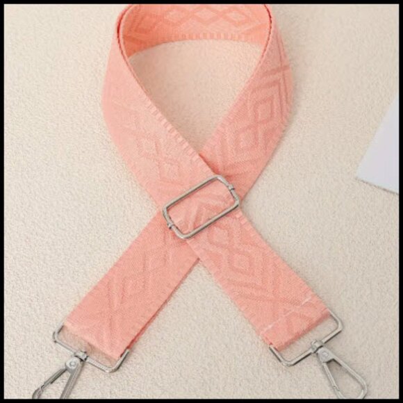 NWT - Pink Nylon Crossbody Strap - Still in Bag!!!! - Picture 1 of 4